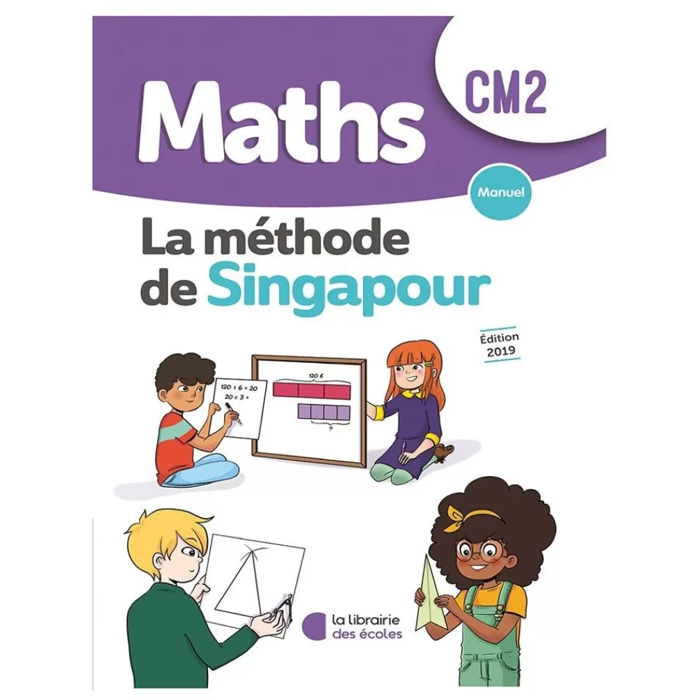 HOPTOYS Apprendre Avec La Méthode De Singapour*Manuel De L'Eleve Cm2 - Edition 2019