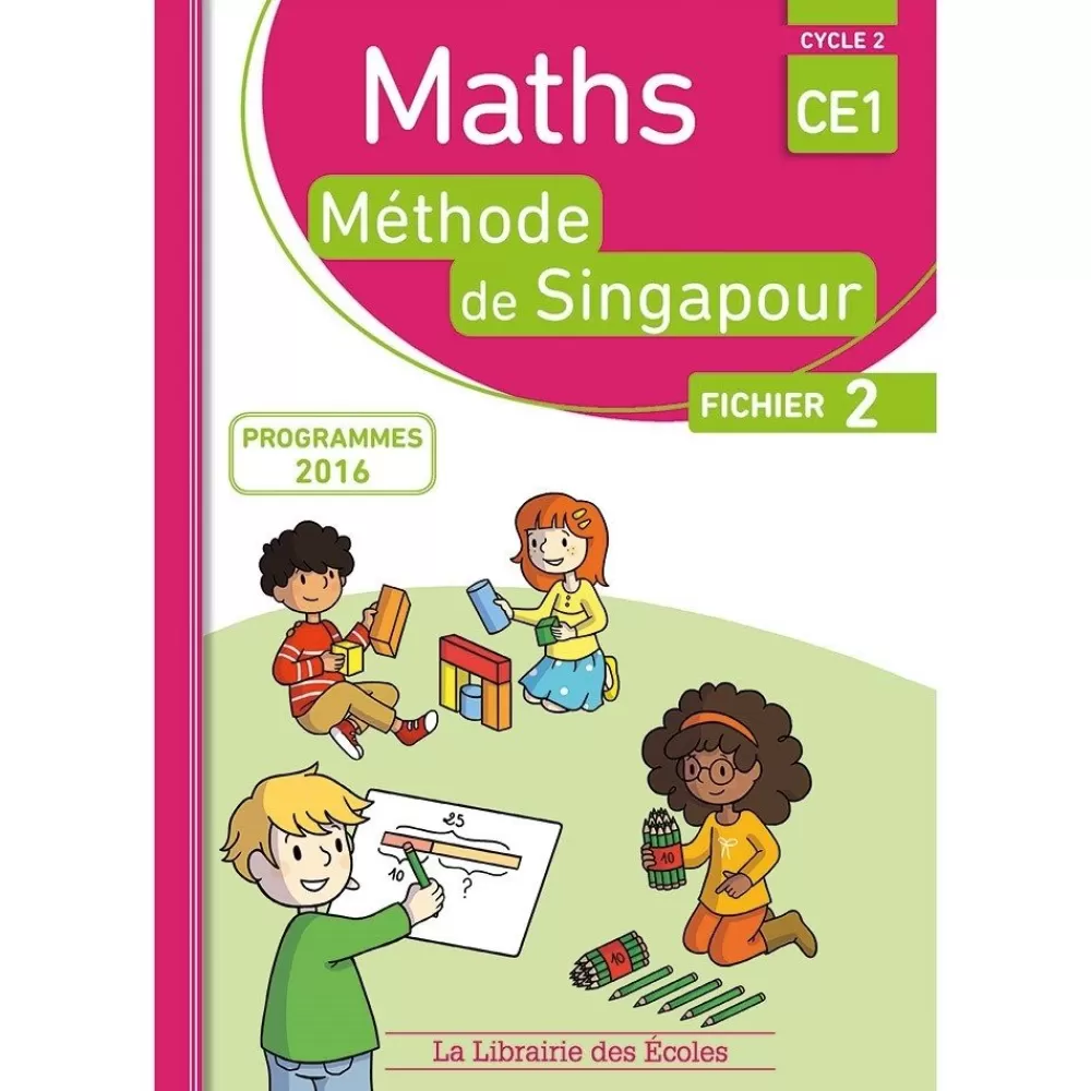 HOPTOYS Raisonnement Logico-Mathematique<Maths Singapour Fichier De L'Eleve 2 -Ce1