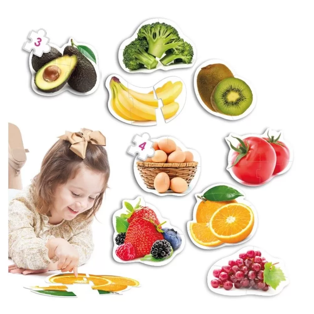 HOPTOYS Puzzles & Encastrements*Maxi Puzzles Aliments