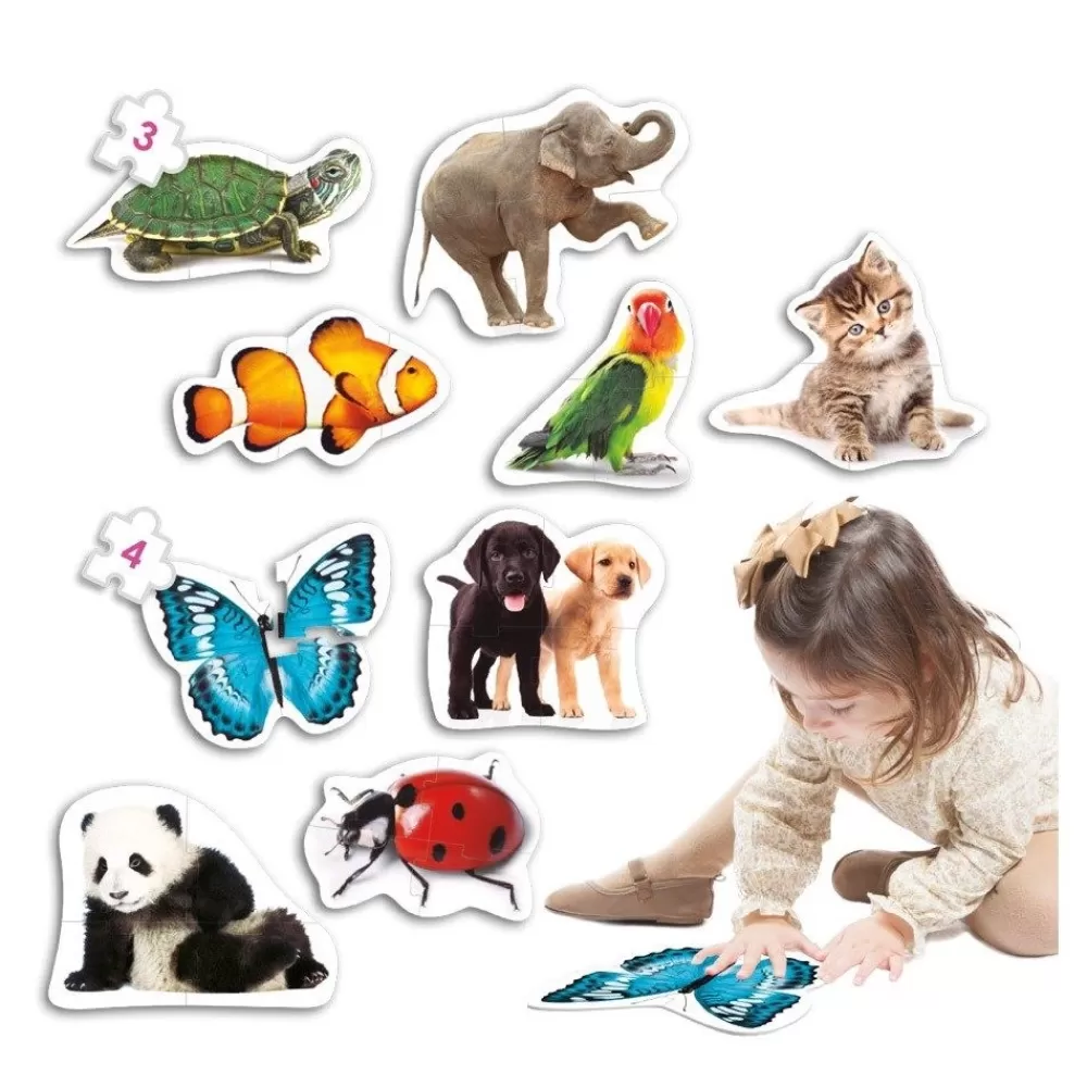 HOPTOYS Puzzles & Encastrements*Maxi Puzzles Animaux