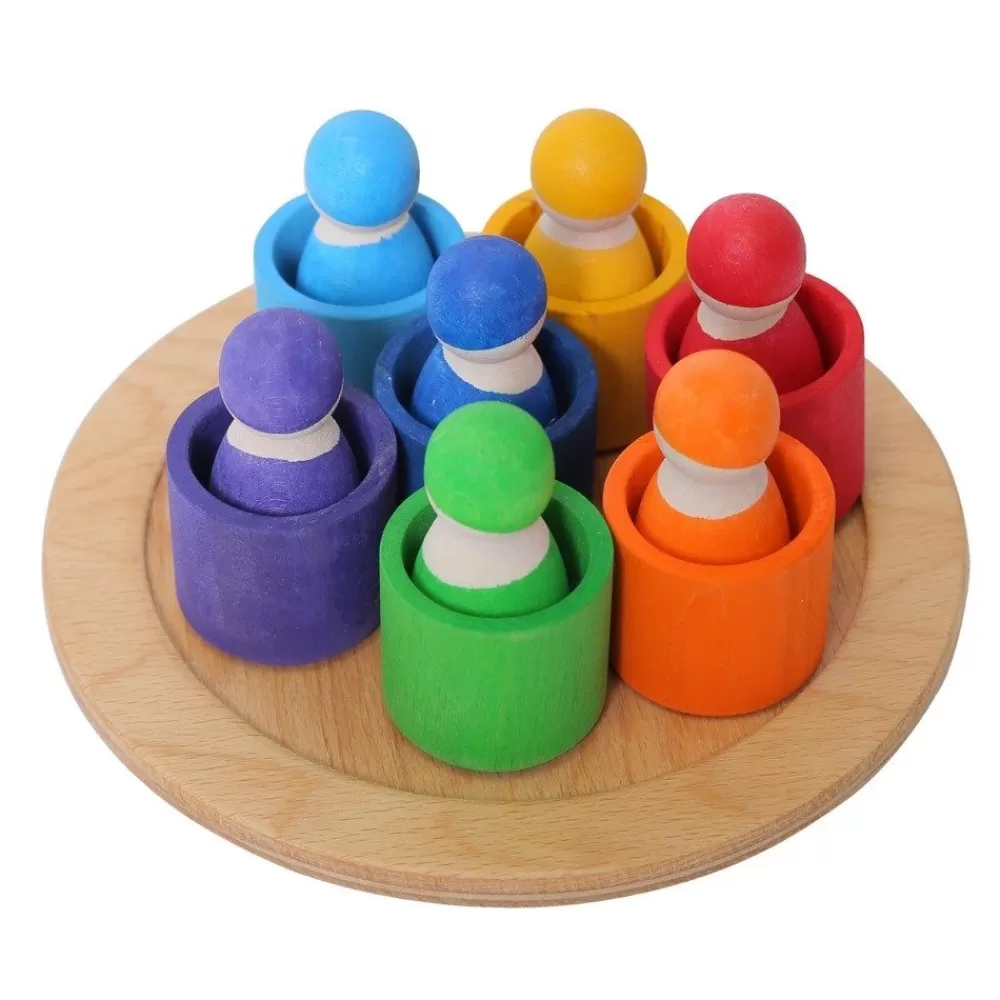 HOPTOYS Montessori Pour Tous<Mes Petits Lutins En Bois Par 7