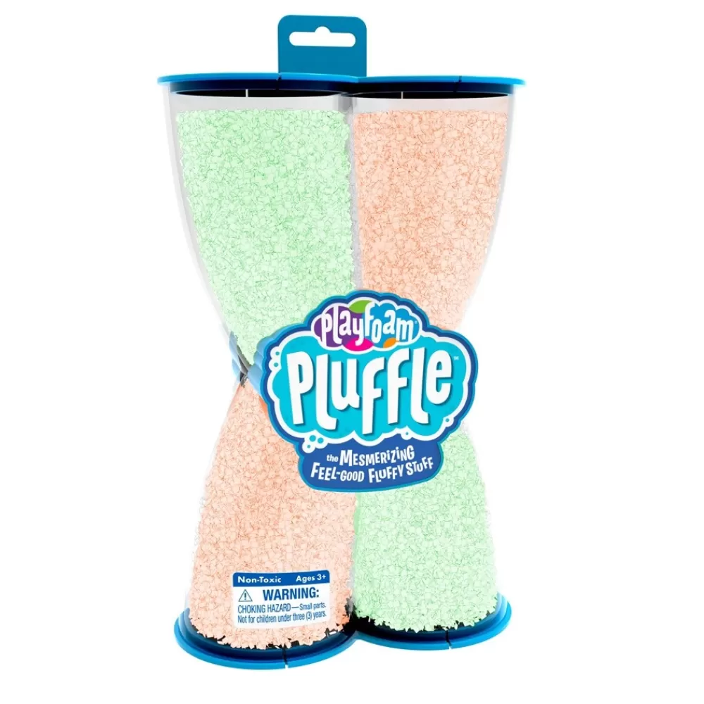 HOPTOYS Pâtes À Modeler Multisensorielles*Playfoam Pluffle Twist - Phosphorescent