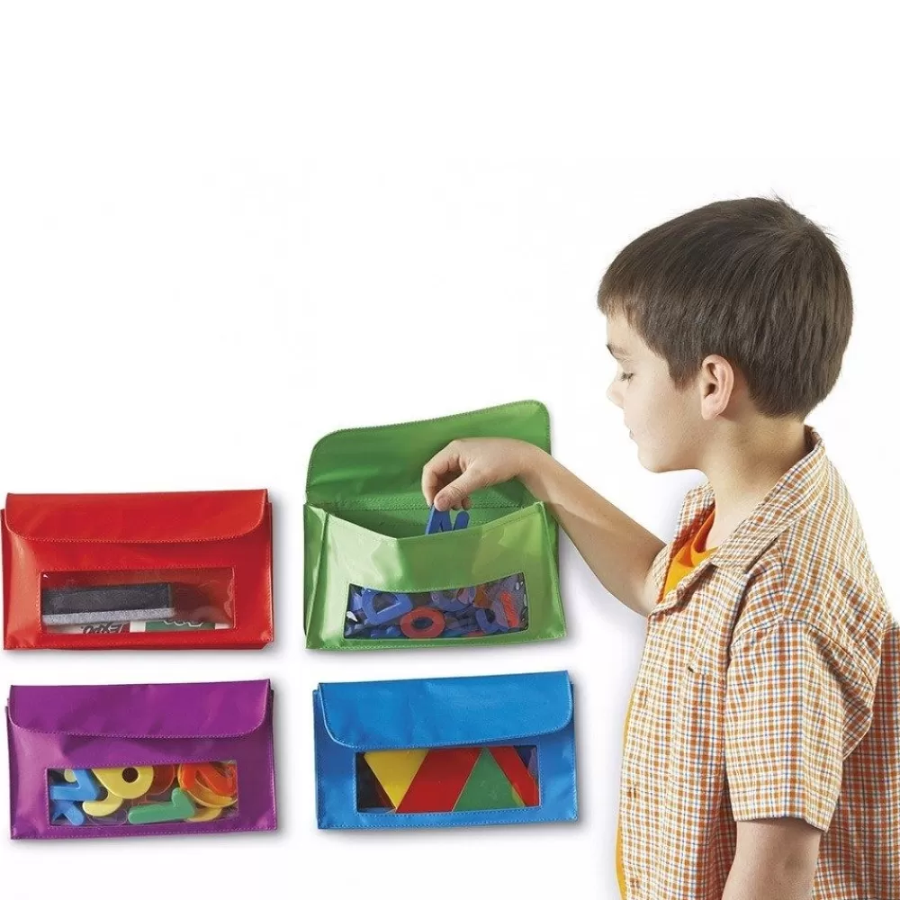 HOPTOYS Espace Bureau Ergonomique*Pochettes De Rangement Aimantees