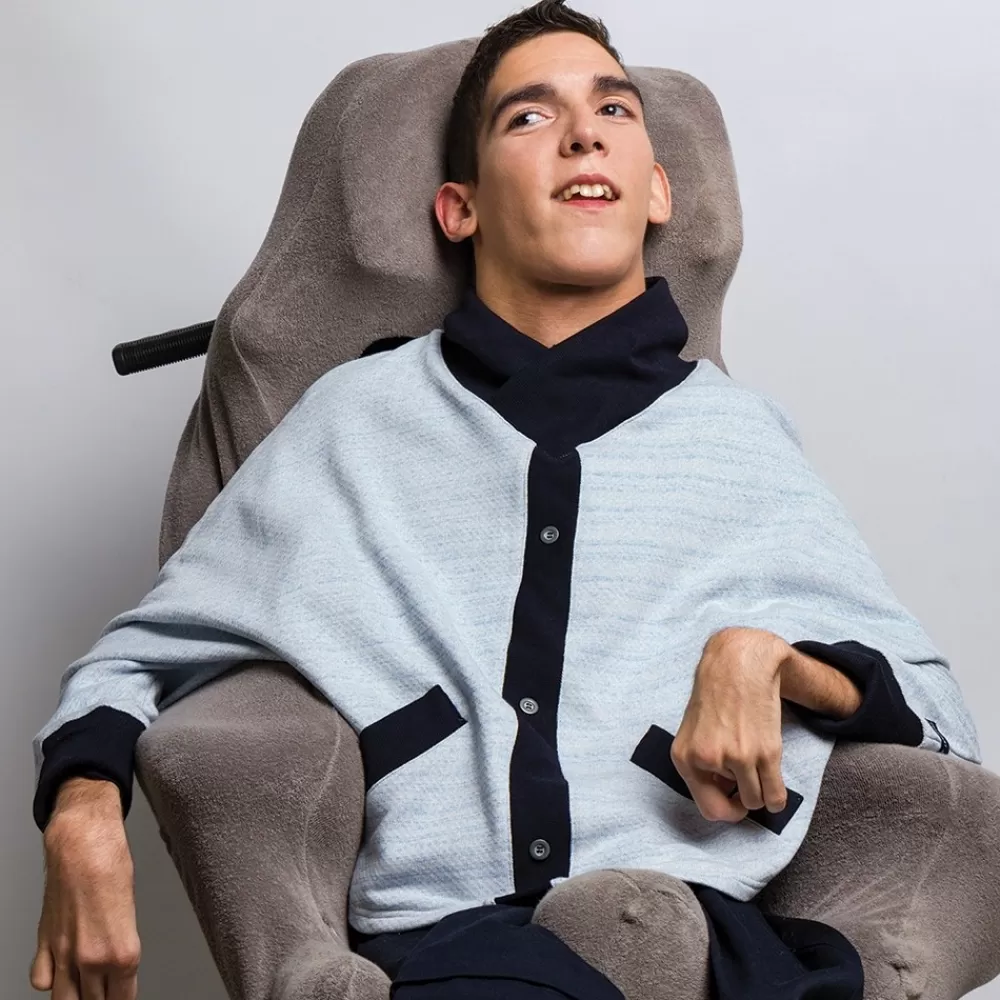 HOPTOYS Aides Quotidiennes Pour Une Personne Avec Polyhandicap*Poncho Adapte Gab