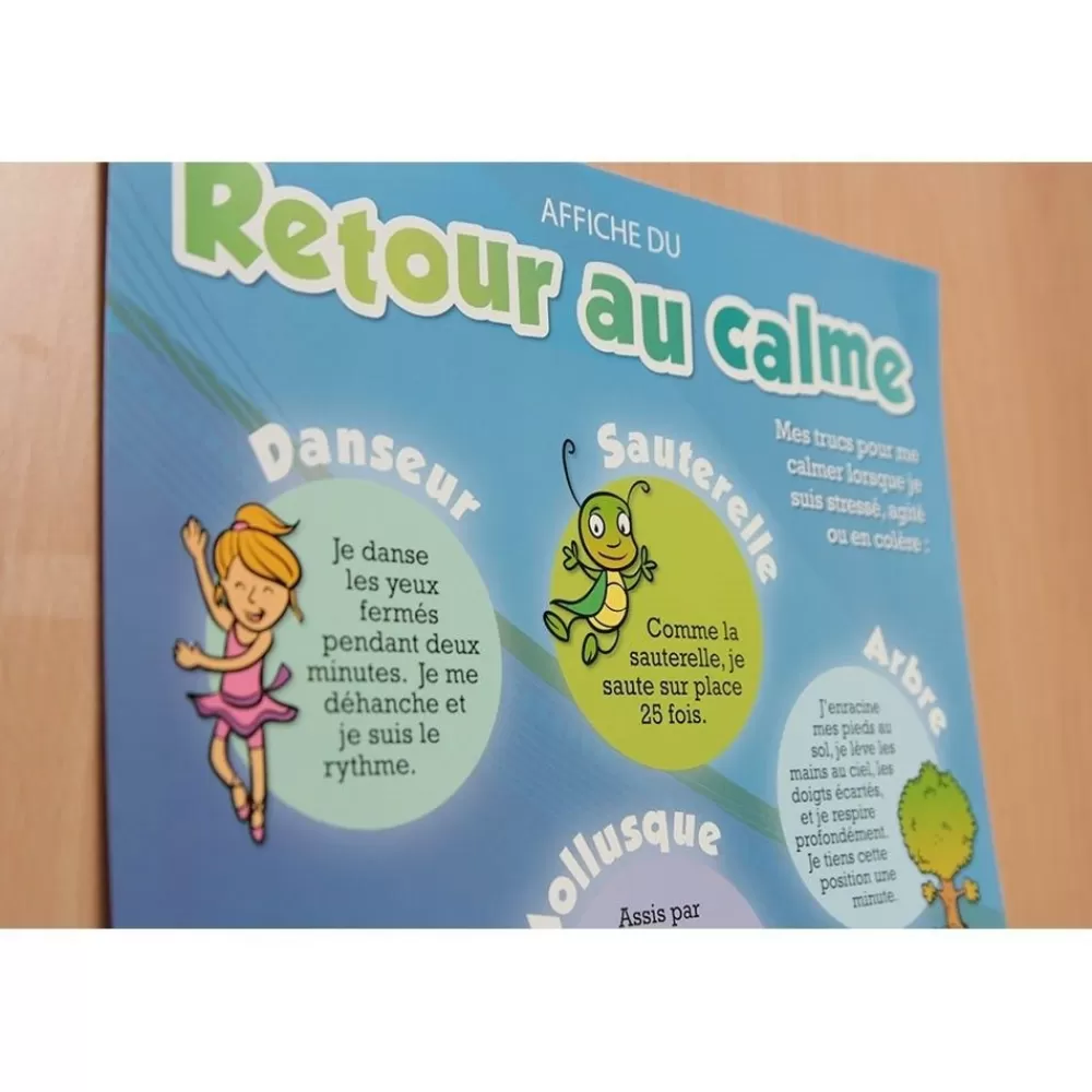 HOPTOYS Apprendre A S'Autoreguler*Retour Au Calme - L'Affiche