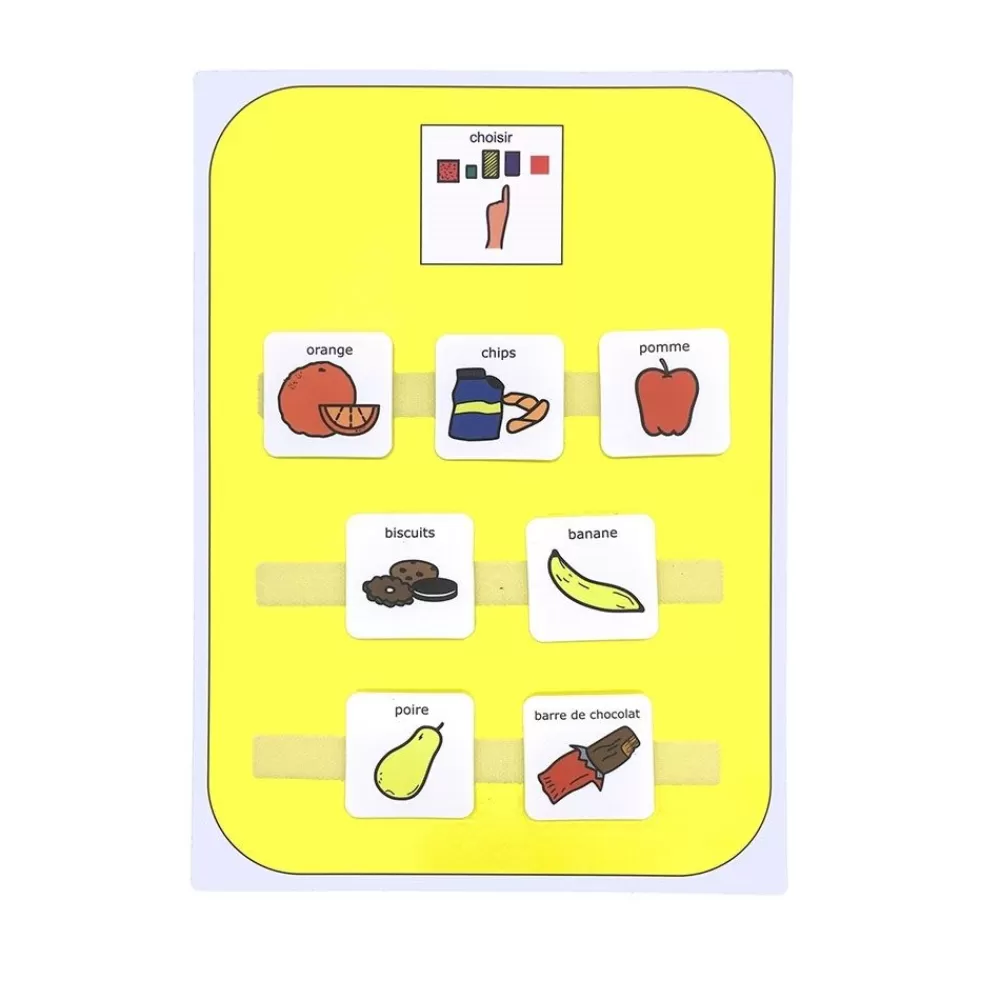 HOPTOYS Pictogrammes, Langages Visuels Et Signés<Tableau De Choix Gouters