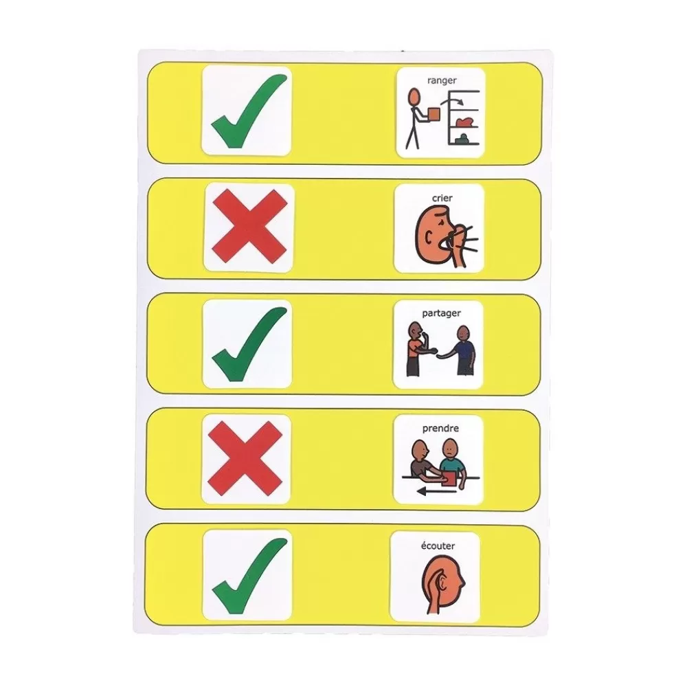 HOPTOYS Habiletés Sociales Et Émotions*Tableau De Comportements Interactif