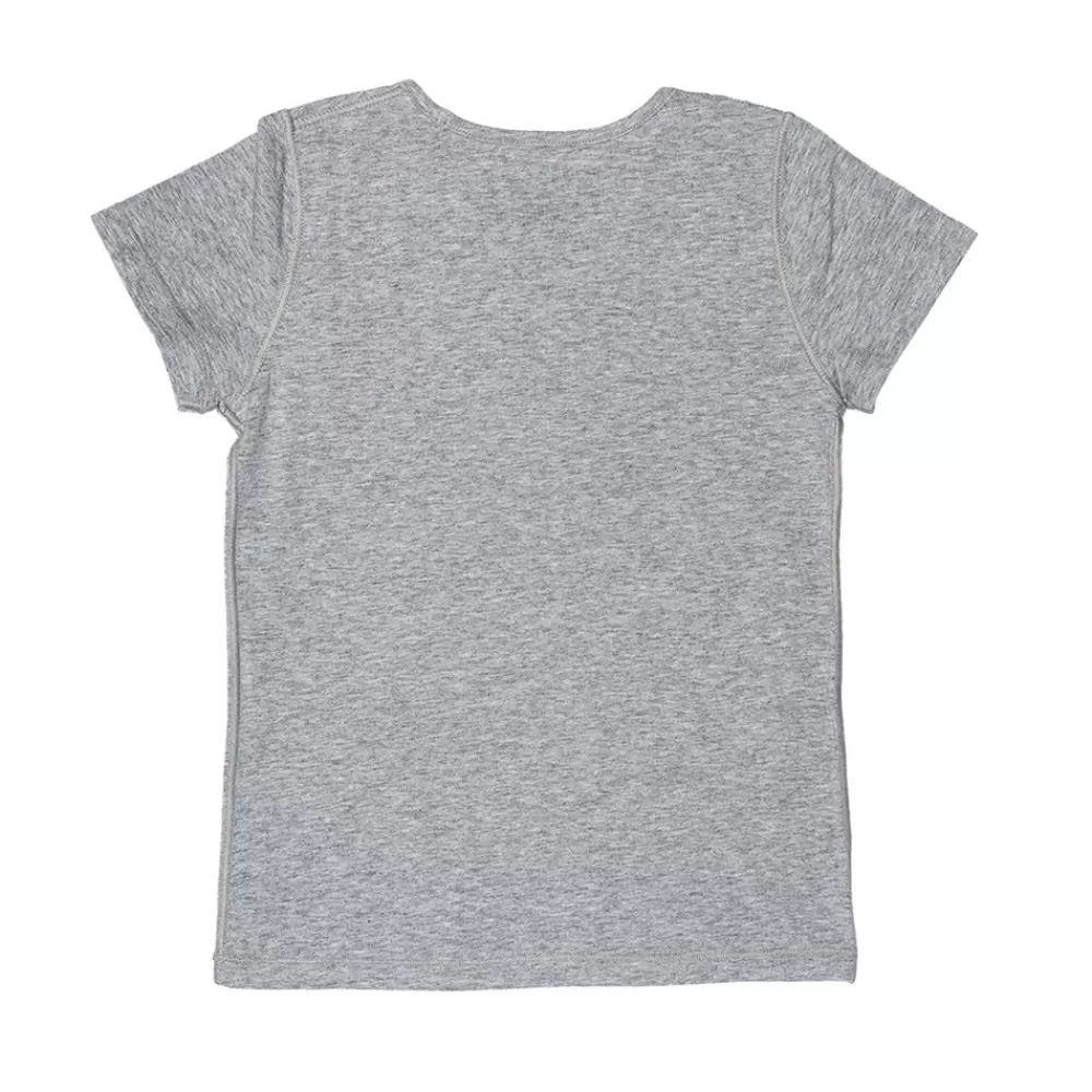 HOPTOYS Vêtements Besoins Spécifiques*T-Shirt Ultra Doux - Accent Gris